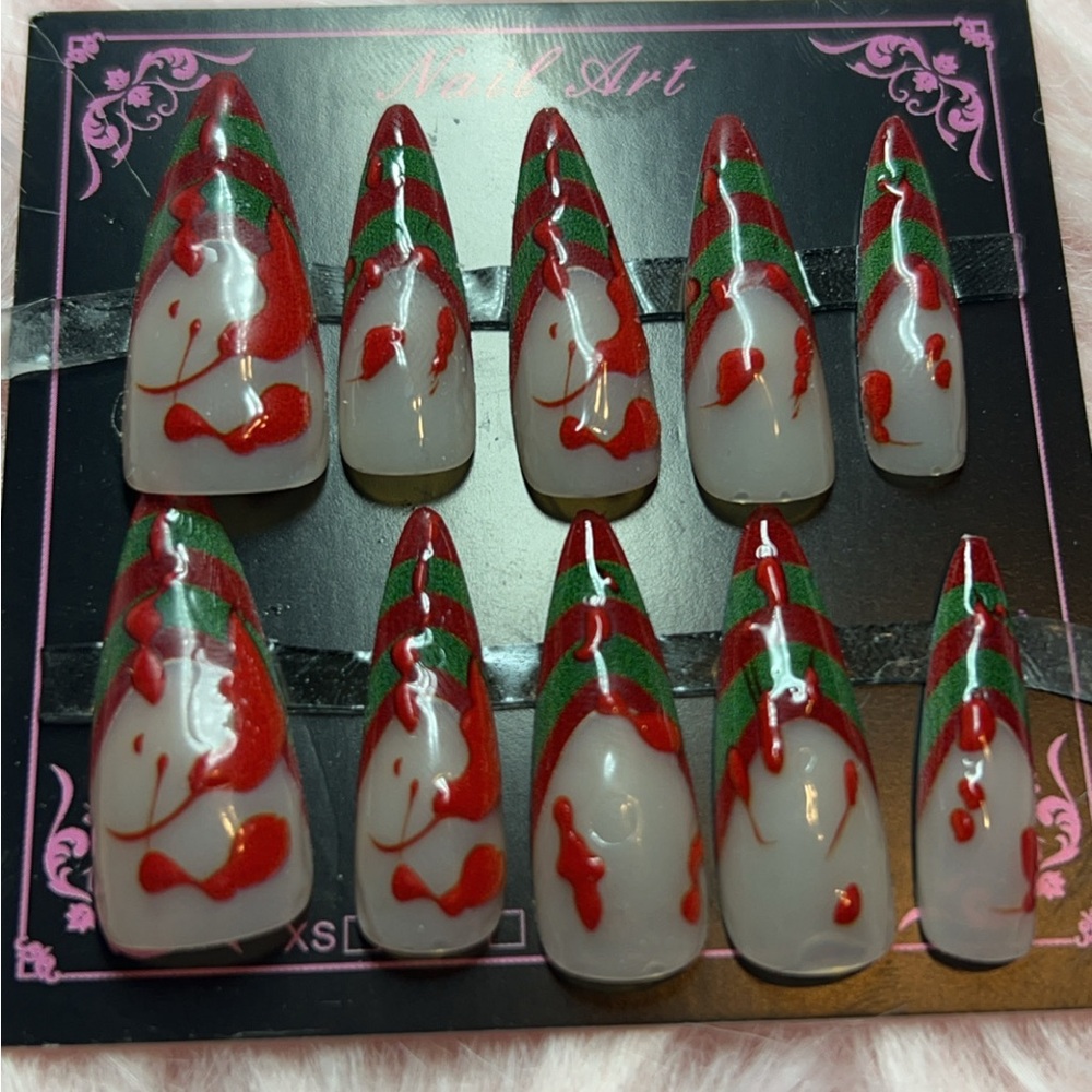 New Nightmare Press On Nails
